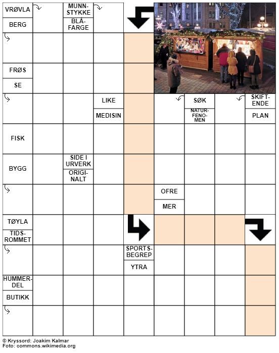 Dagens kryssord – 27. Desember - 2020