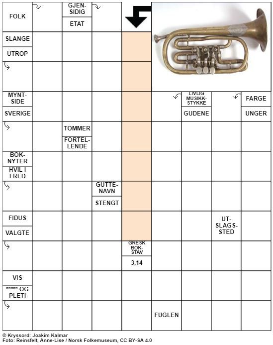 Dagens kryssord – 5. Januar - 2021
