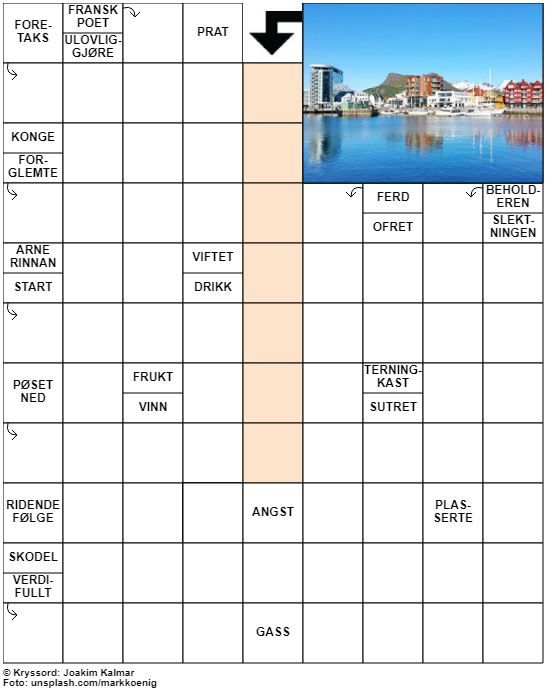 Dagens kryssord – 6. Januar - 2021