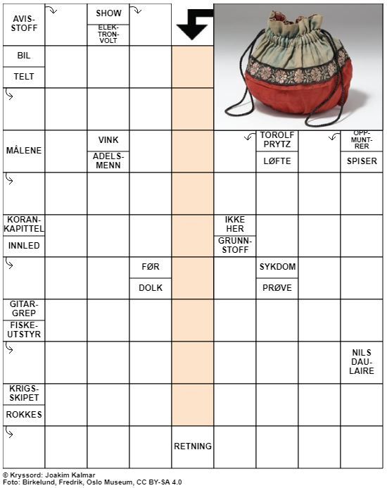 Dagens kryssord – 8. Januar - 2021