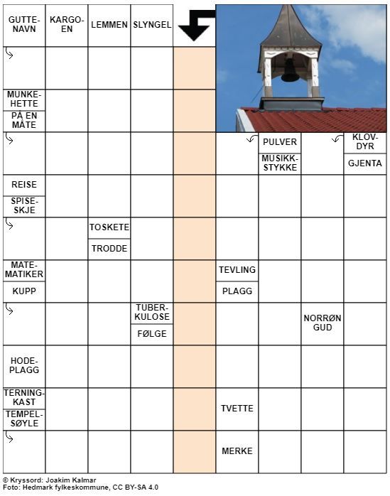 Dagens kryssord – 10. Januar - 2021
