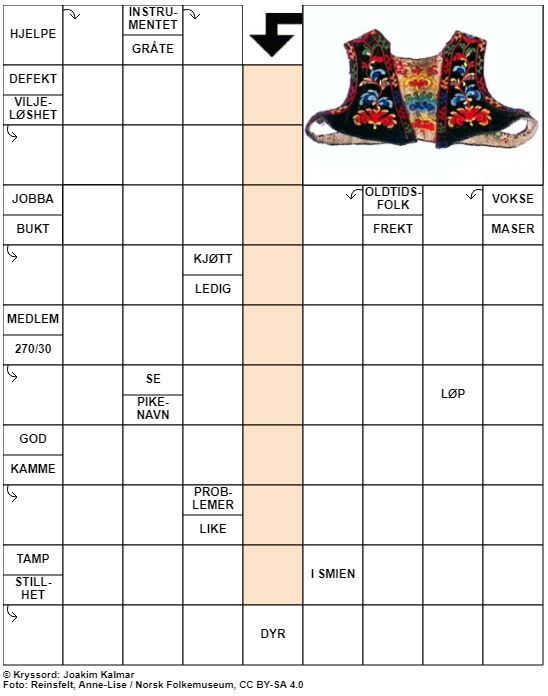 Dagens kryssord – 20. Januar - 2021