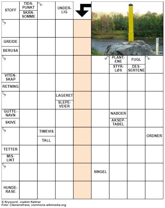 Dagens kryssord – 10. Februar - 2021