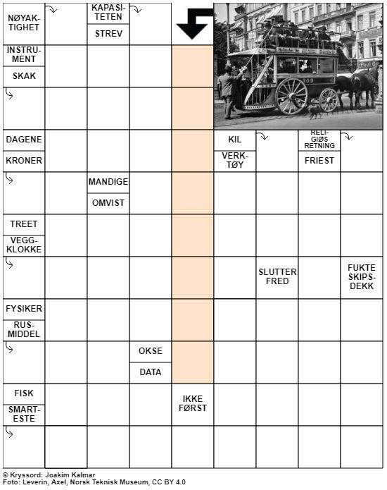 Dagens kryssord – 14. Februar - 2021