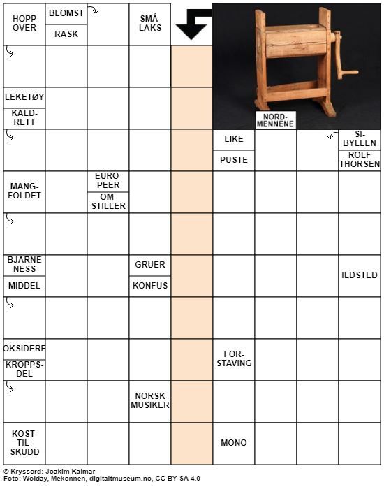 Dagens kryssord – 20. Februar - 2021