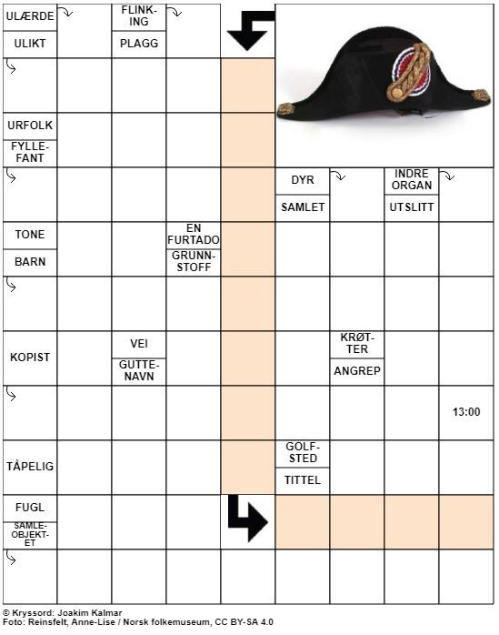 Dagens kryssord – 21. Februar - 2021