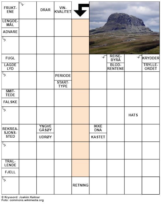 Dagens kryssord – 26. Februar - 2021