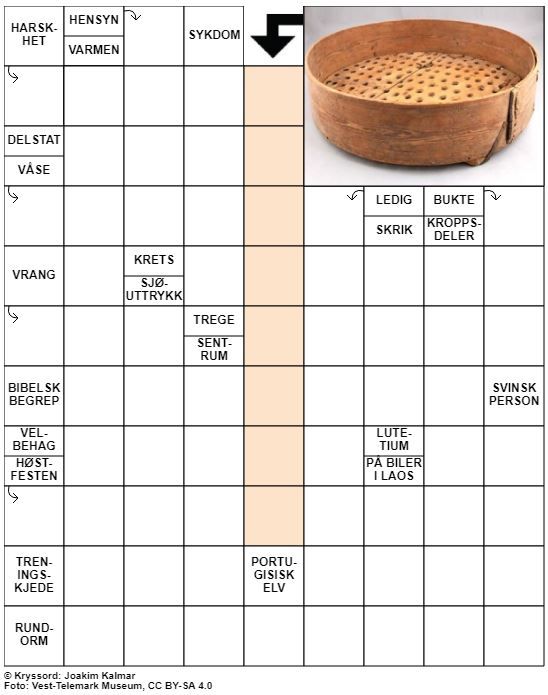 Dagens kryssord – 14. Mars - 2021