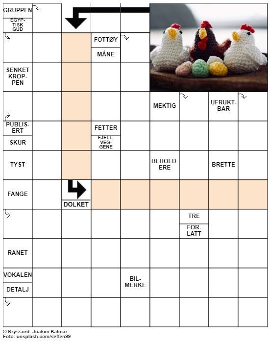Dagens kryssord – 28. Mars - 2021