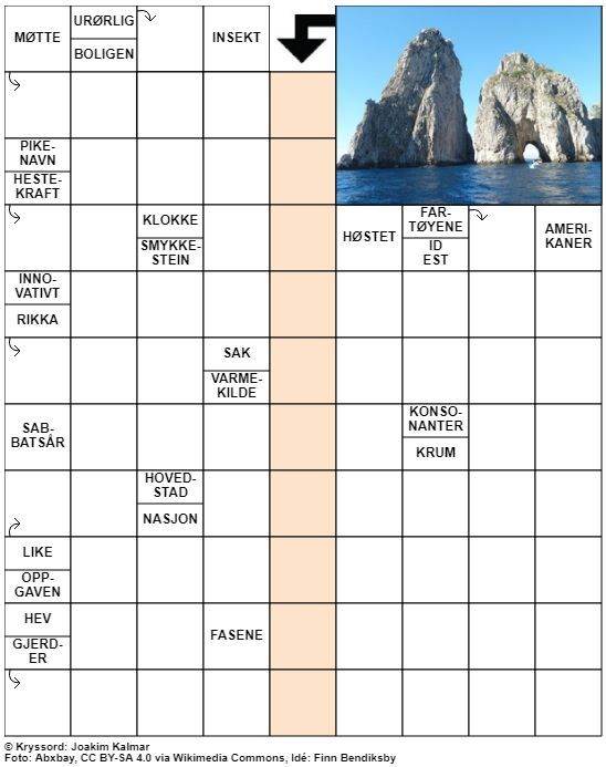 Dagens kryssord – 10. April - 2021