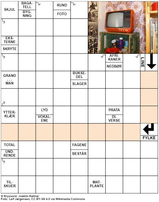 Dagens kryssord – 24. April - 2021
