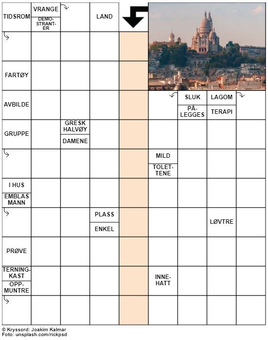 Dagens kryssord – 29. April - 2021