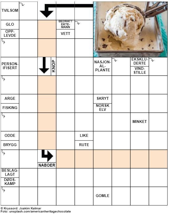 Dagens kryssord – 1. Juni - 2021