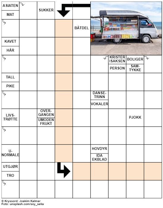 Dagens kryssord – 6. Mai- 2021