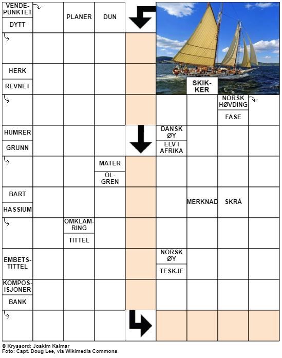 Dagens kryssord – 12. Mai- 2021
