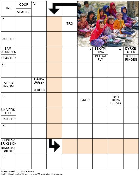Dagens kryssord – 31. Mai - 2021