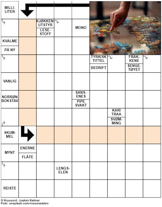 Dagens kryssord – 5. Juni - 2021