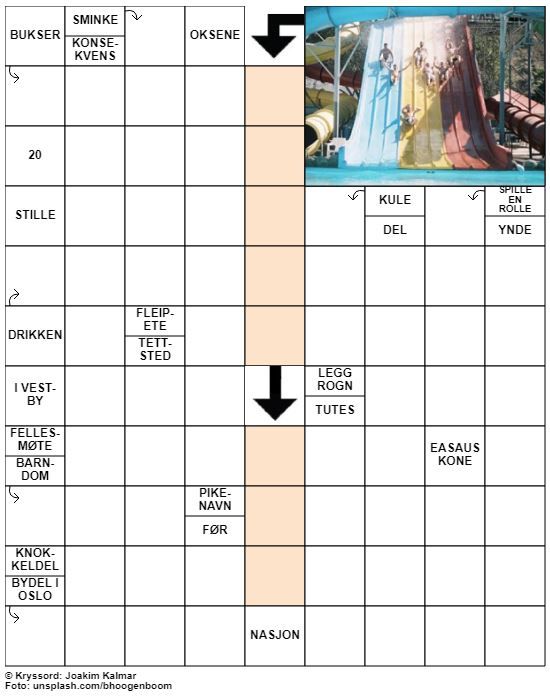 Dagens kryssord – 19. Juli - 2021