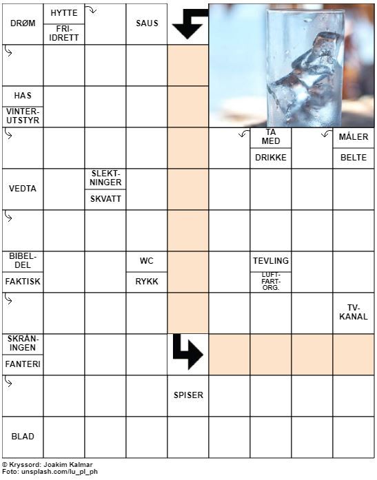 Dagens kryssord – 21. Juli - 2021