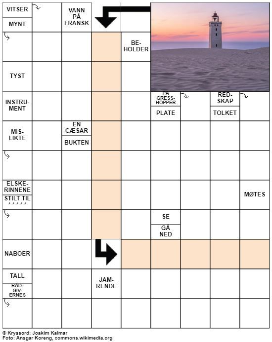Dagens kryssord – 29. Juli - 2021