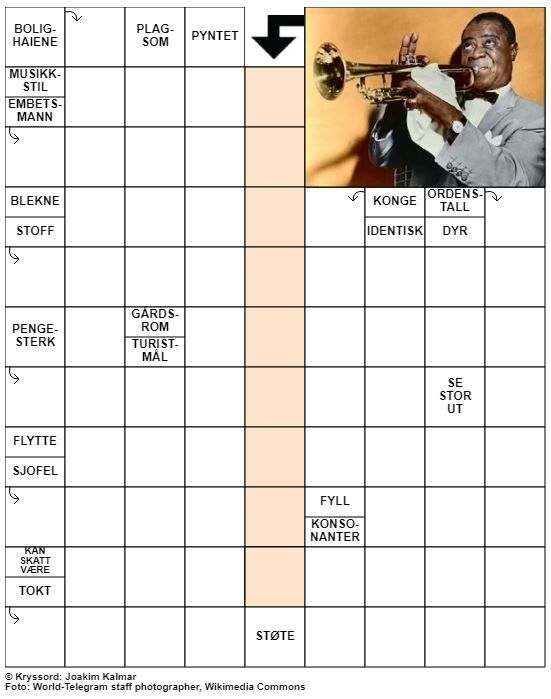 Dagens kryssord – 24. August - 2021