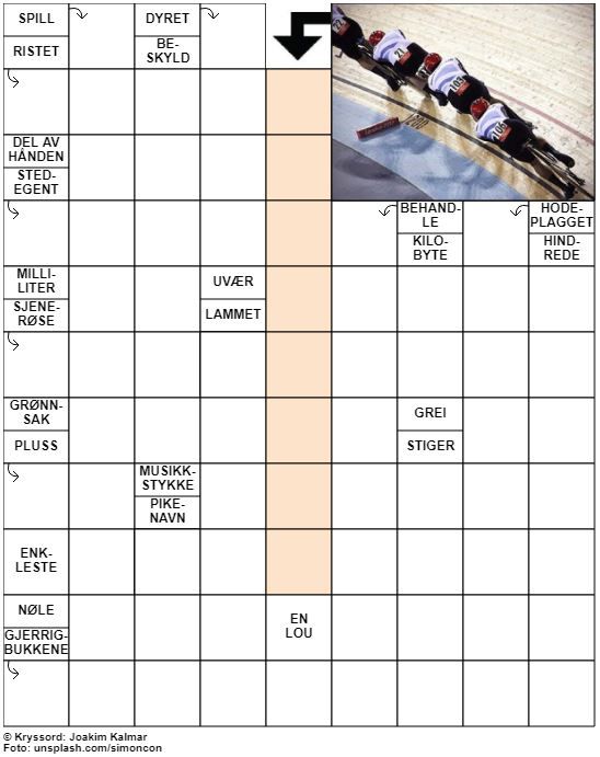 Dagens kryssord – 1. Oktober - 2021