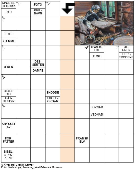 Dagens kryssord – 2. Oktober - 2021