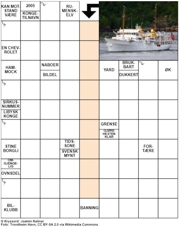 Dagens kryssord – 21. September - 2021