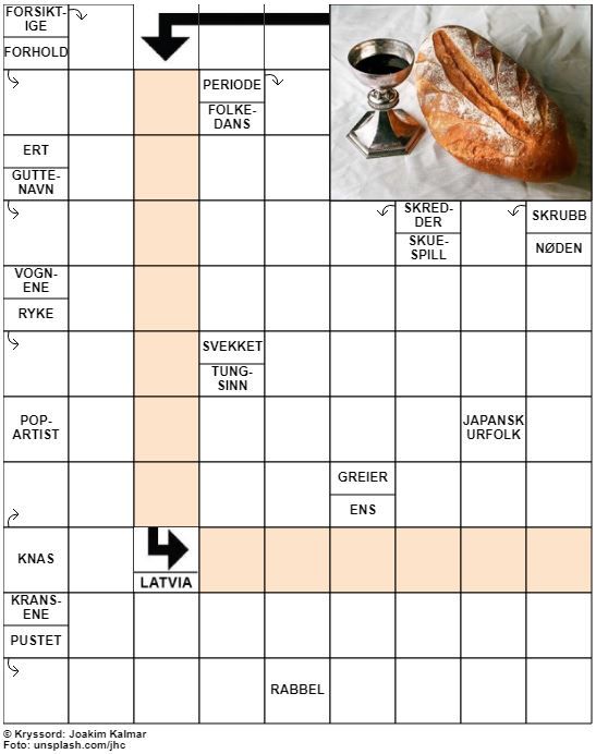 Dagens kryssord – 11. Oktober - 2021