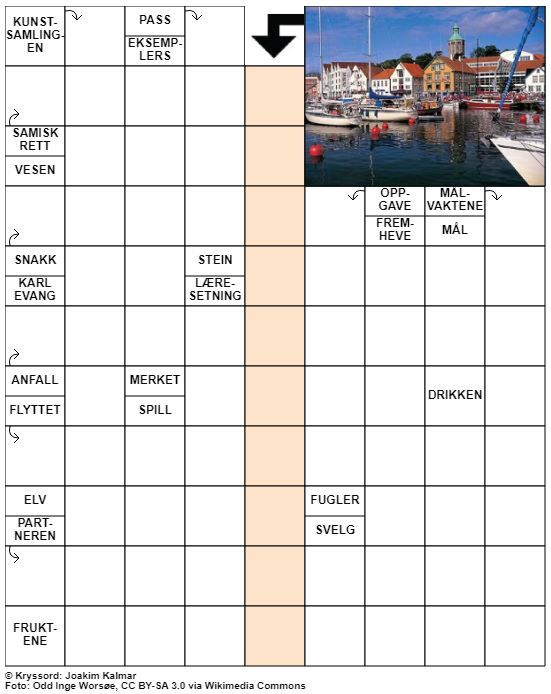 Dagens kryssord – 12. Oktober - 2021
