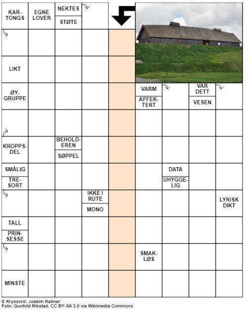 Dagens kryssord – 17. Oktober - 2021