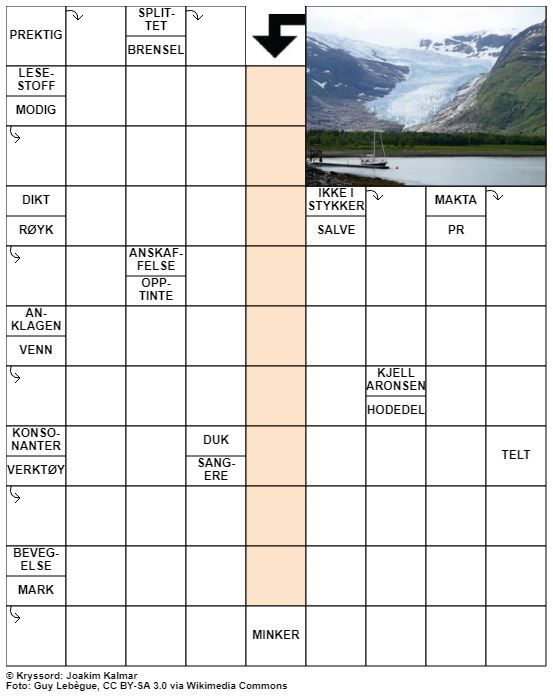 Dagens kryssord – 18. Oktober - 2021