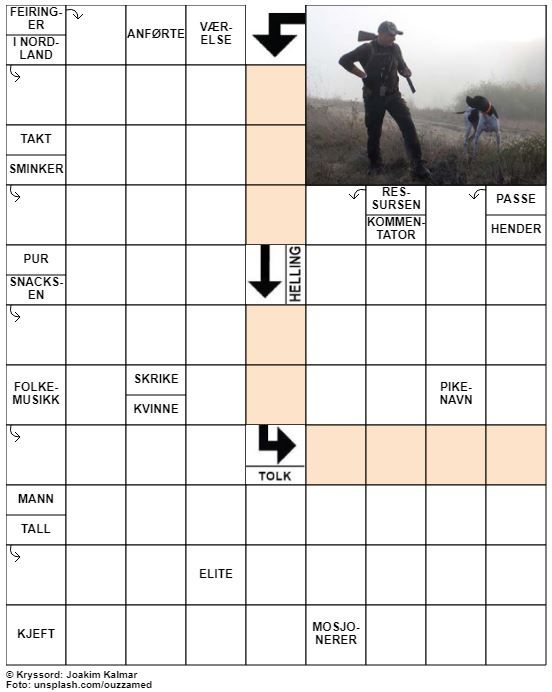 Dagens kryssord – 20. Oktober - 2021