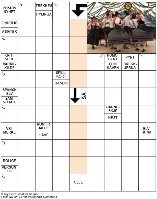 Dagens kryssord – 29. Oktober - 2021