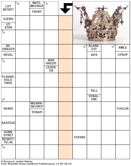Dagens kryssord – 30. Oktober - 2021
