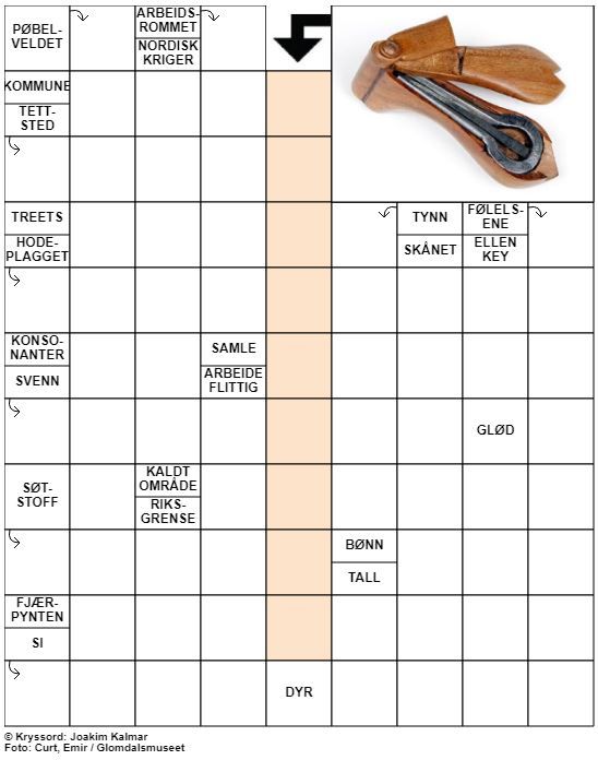 Dagens kryssord – 2. November - 2021