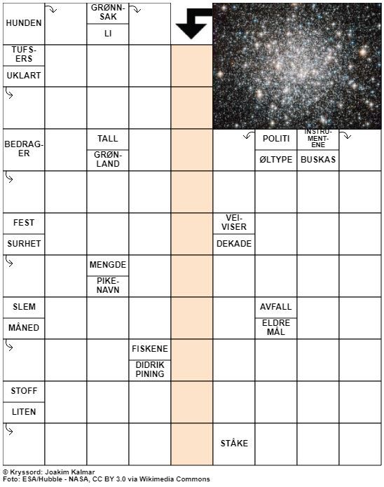 Dagens kryssord – 4. Januar - 2022