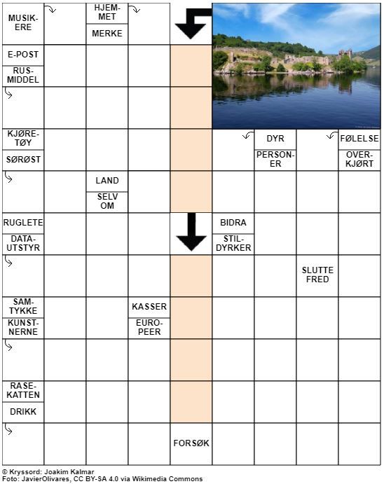 Dagens kryssord – 18. Januar - 2022