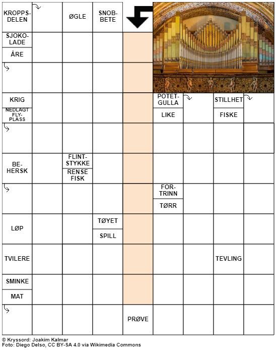 Dagens kryssord – 24. Januar - 2022