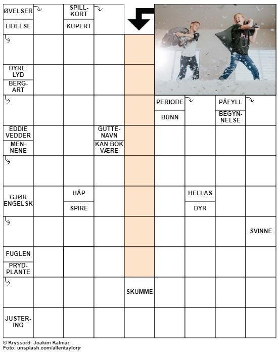 Dagens kryssord – 13. Februar - 2022