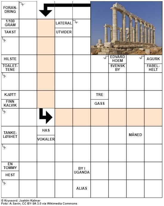 Dagens kryssord – 17. Februar - 2022