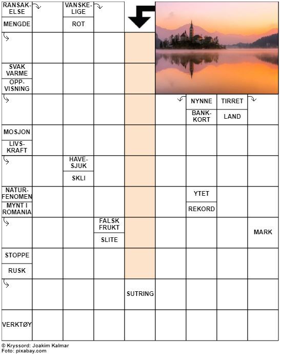 Dagens kryssord – 19. April- 2022