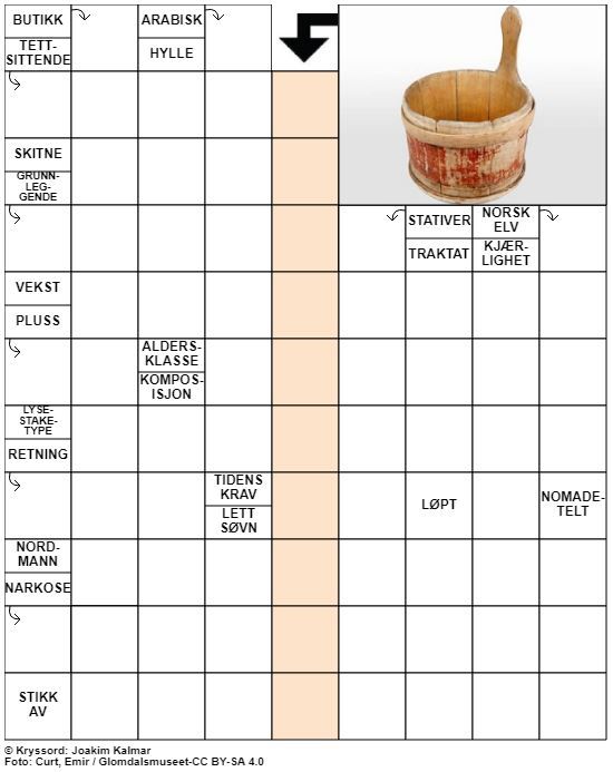 Dagens kryssord – 9. Mai - 2022