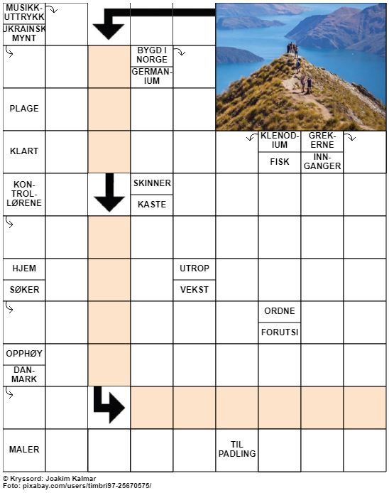 Dagens kryssord – 10. Mai - 2022