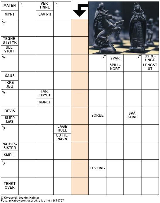 Dagens kryssord – 21. Mai - 2022