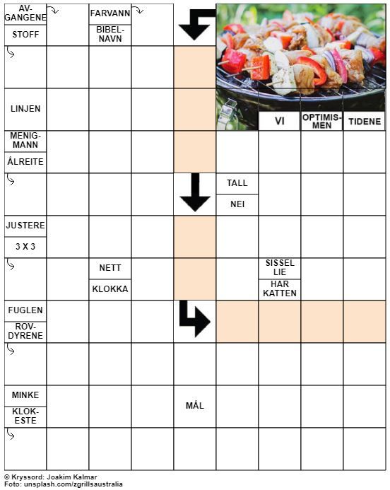 Dagens kryssord – 28. Mai - 2022