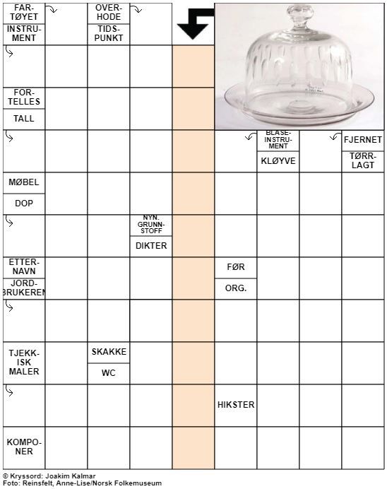 Dagens kryssord – 30. Mai - 2022