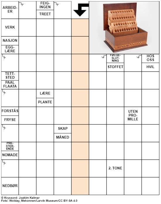 Dagens kryssord – 10. Juni - 2022