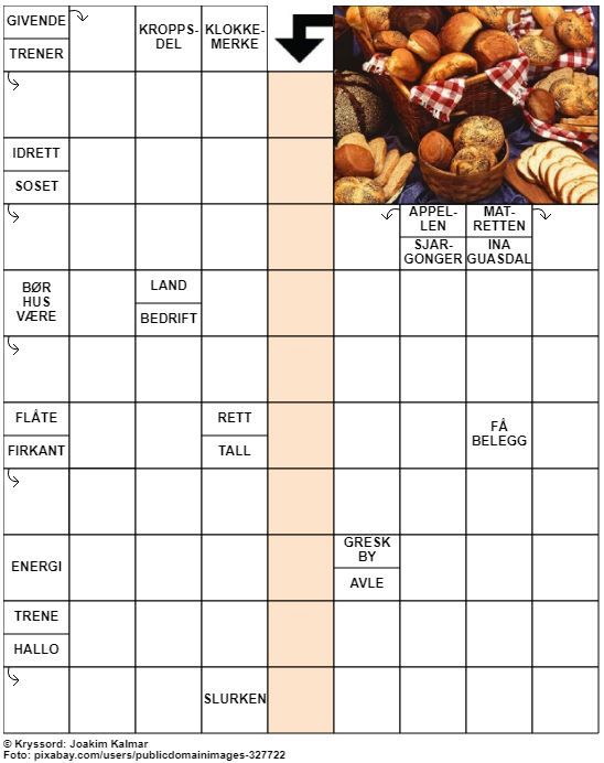 Dagens kryssord – 15. Juli - 2022