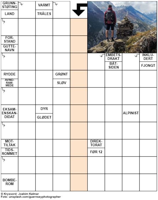 Dagens kryssord – 18. Juli - 2022